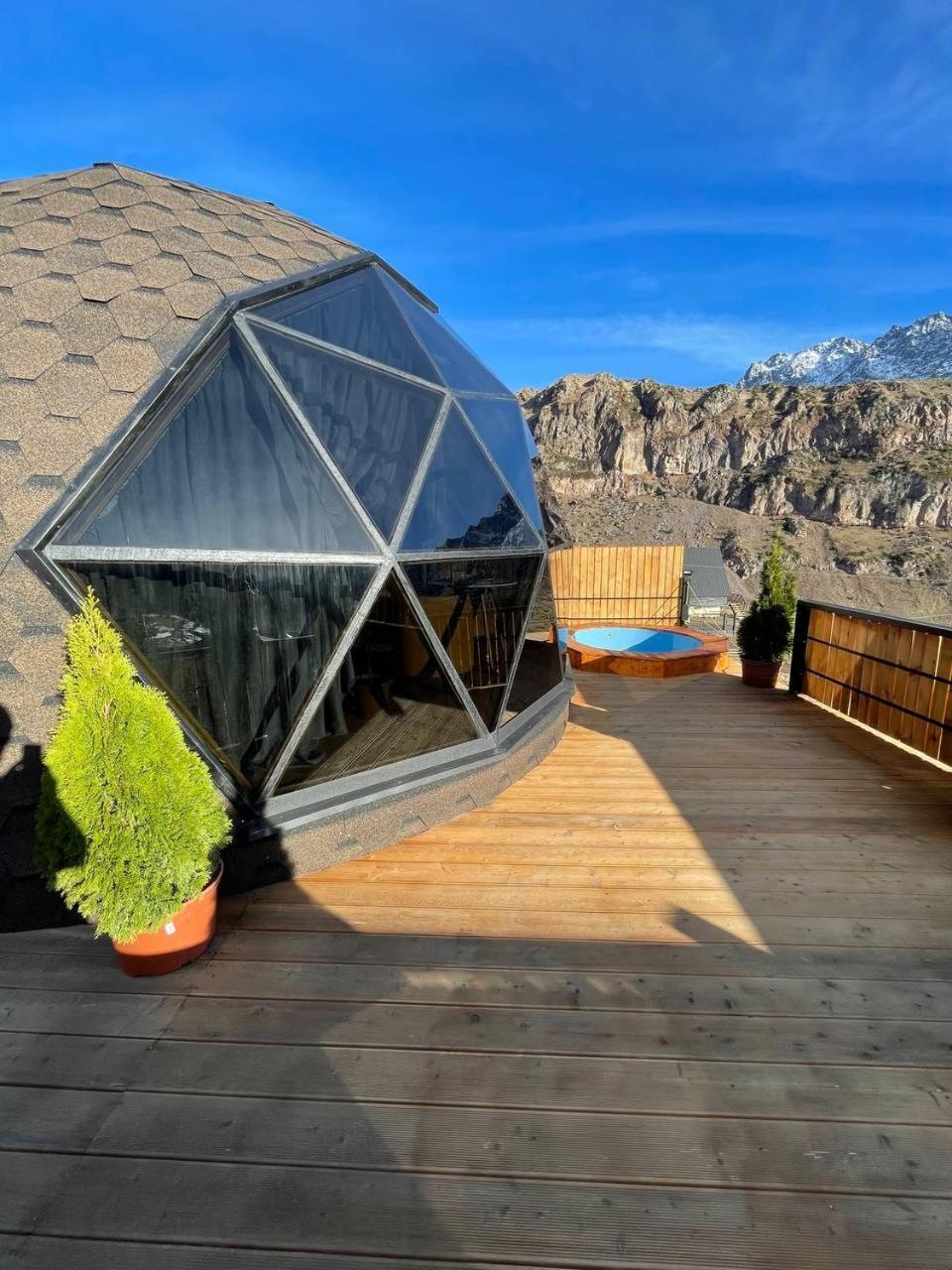 Villa Gabua Glamping Kazbegi Exterior foto