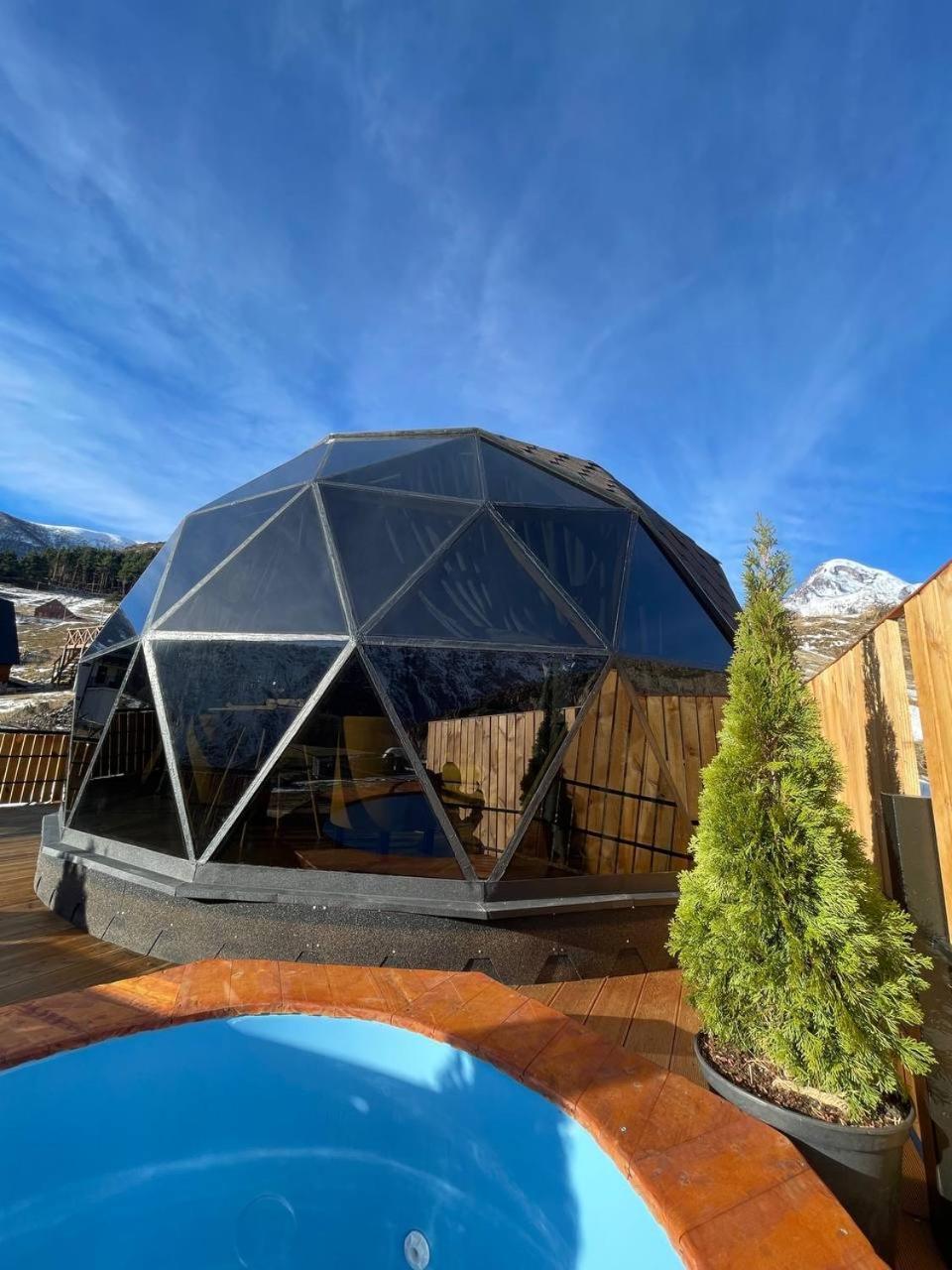 Villa Gabua Glamping Kazbegi Exterior foto